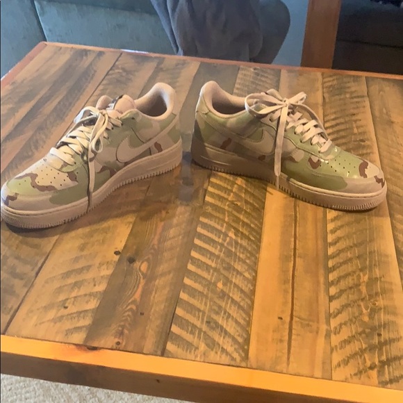 Nike Air Force 1 desert camo size 9.5 - Picture 5 of 12